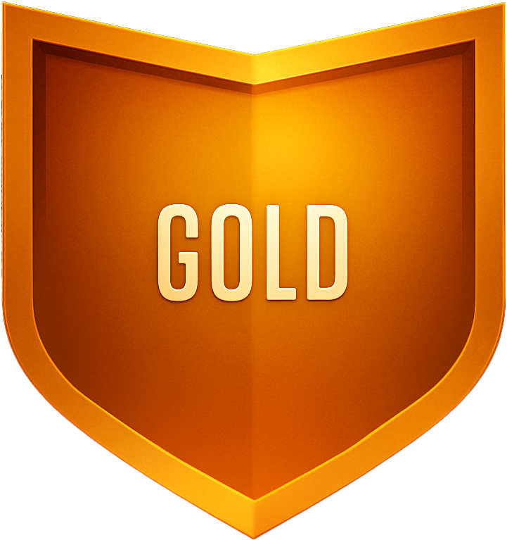 Urban Hub Gold Studio Badge