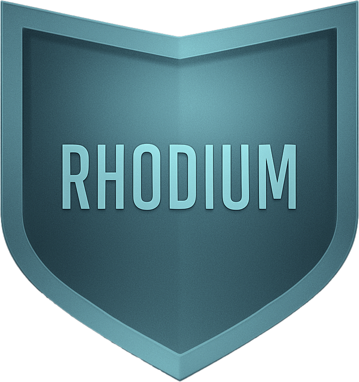 Urban Hub rhodium Studio Badge